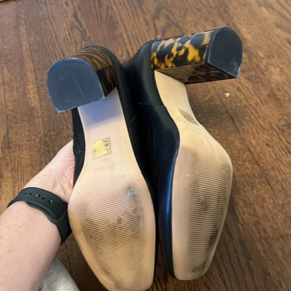OFFICE MARBLE TORTOISE PRINT HEEL SIZE 40 - Picture 5 of 11